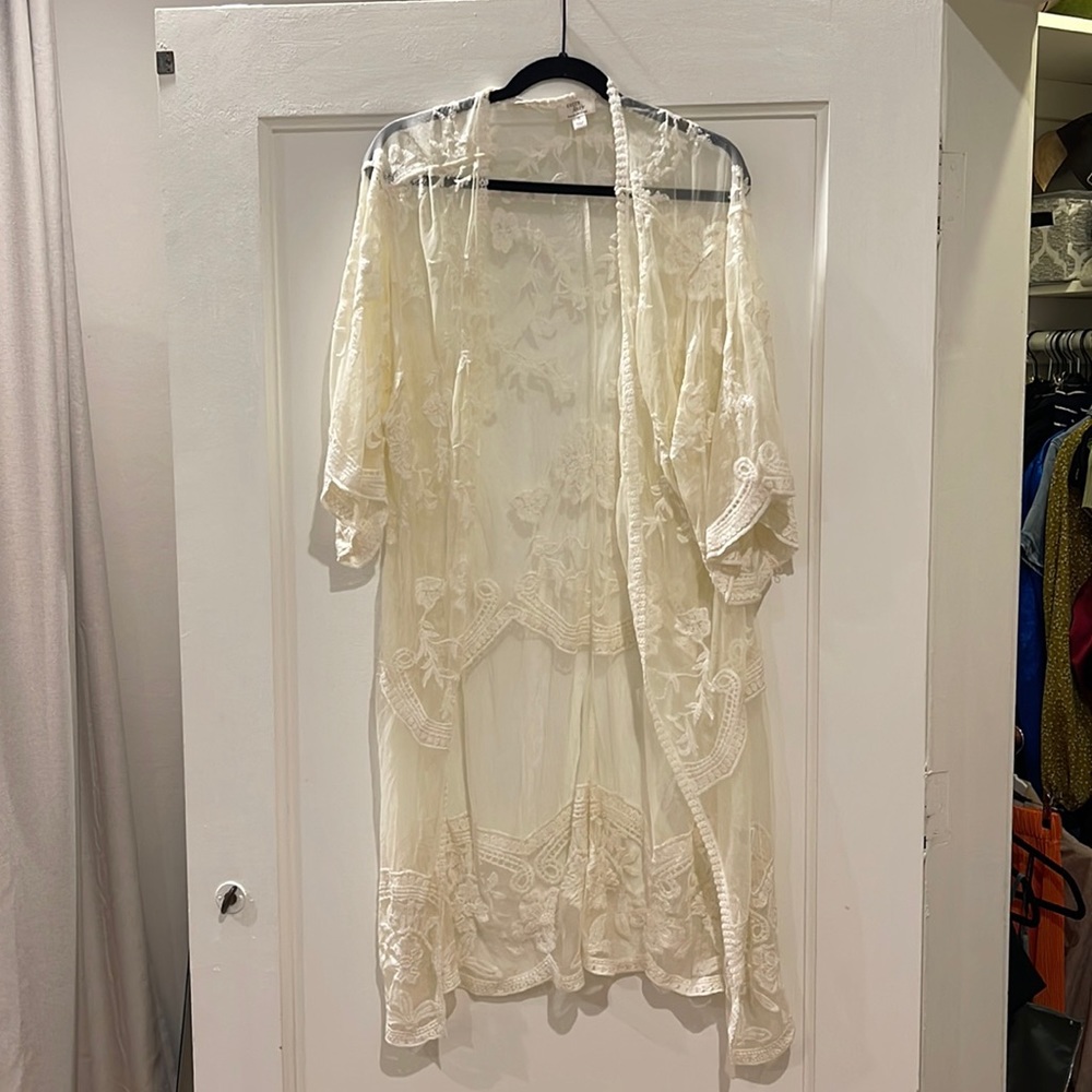 Lace cardigan
